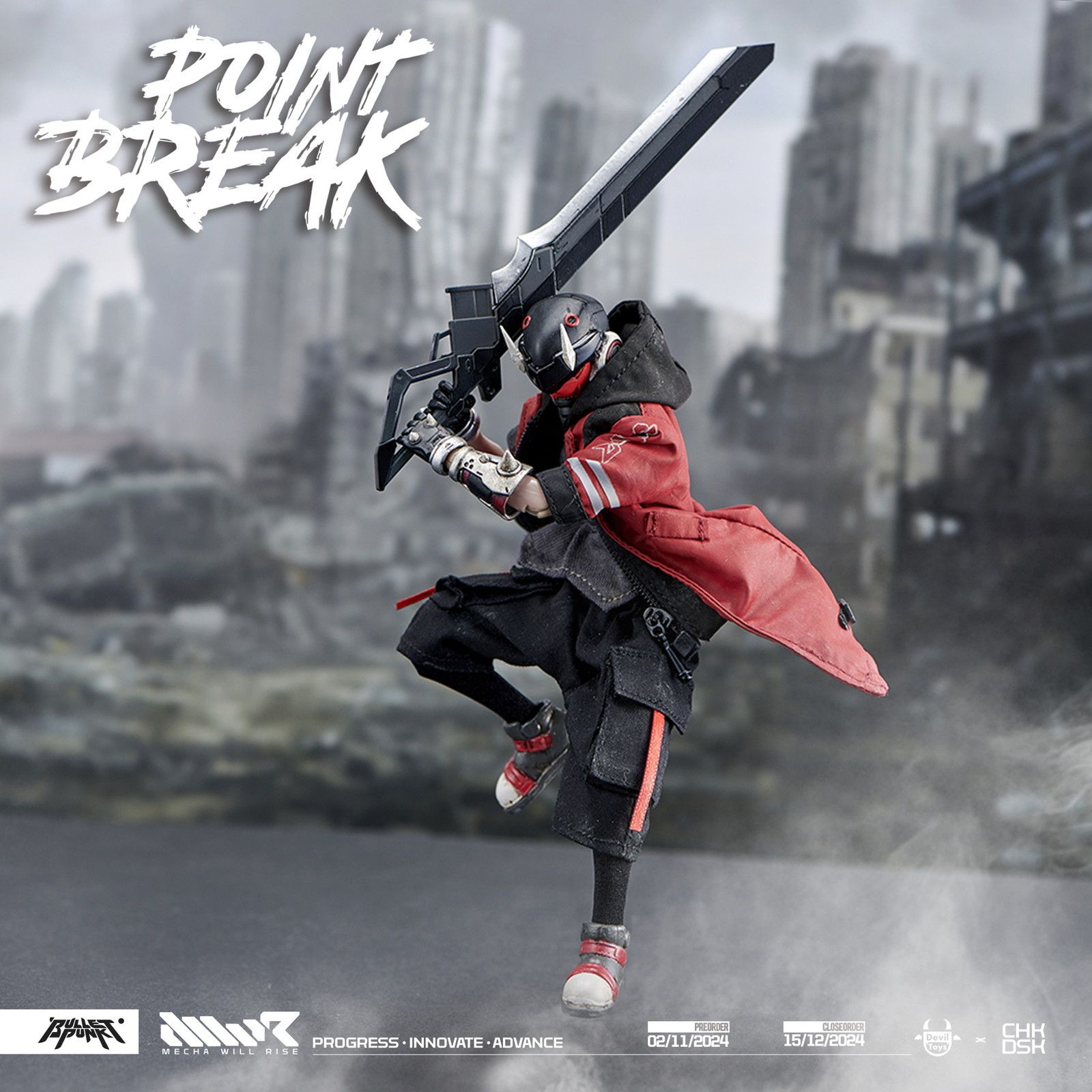 DXIII(Point Break Version) 1:12 Scale Action コレクション Figure