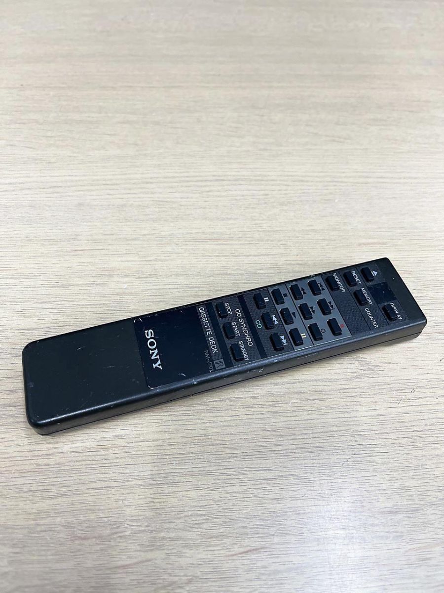 SONY ソニー カセットデッキ用 リモコン RM-J701 - メルカリ