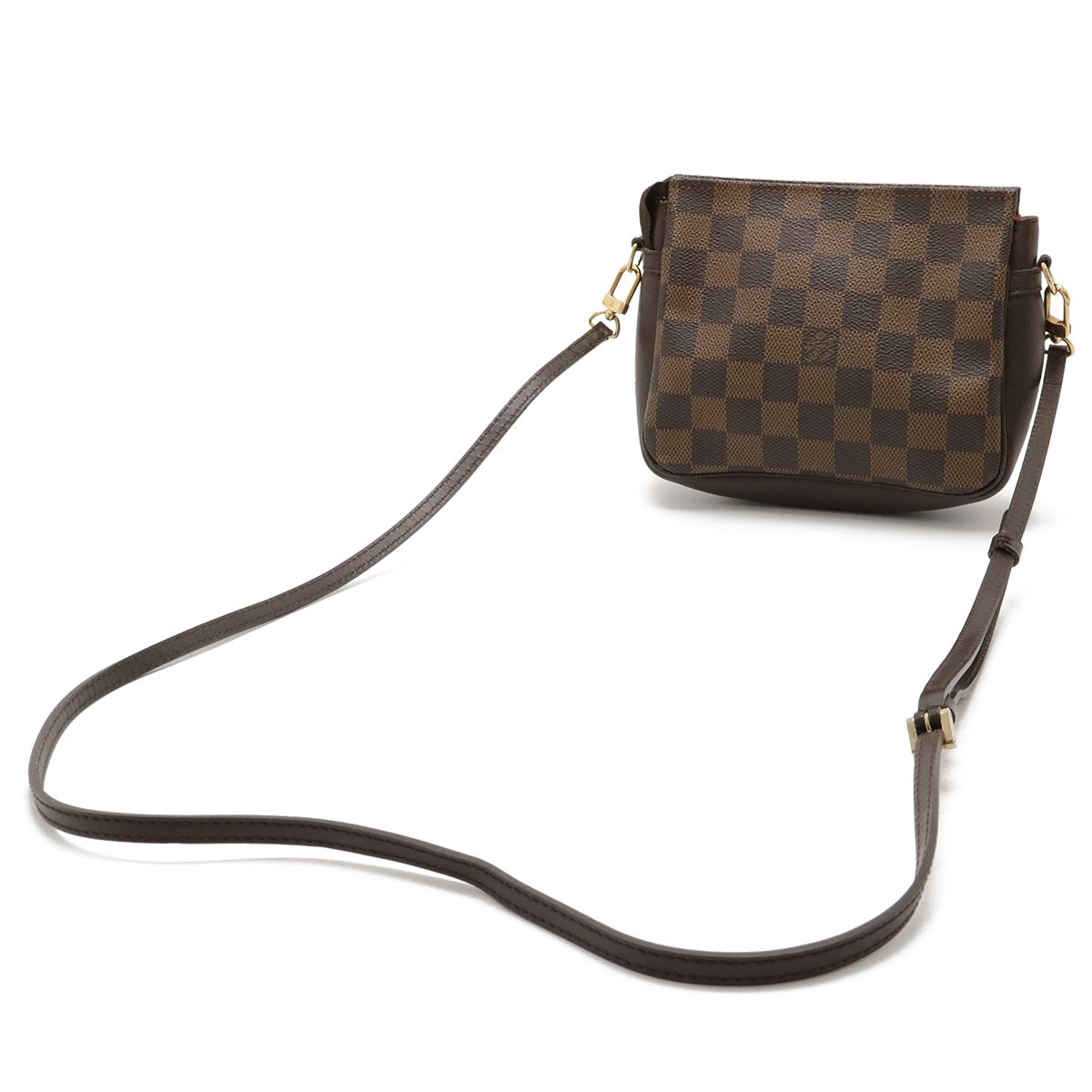 ルイヴィトン ダミエ トゥルース アクセサリーポーチ ワンショルダーN51982 コメ兵｜ルイヴィトン ダミエ トゥルース メイクアップ N51982