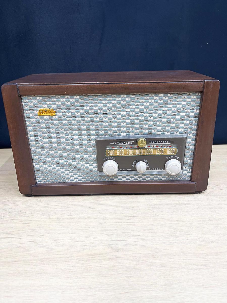 現状品 SHARP シャープ 真空管 ラジオ 5R-180 スーパーヘテロダイン
