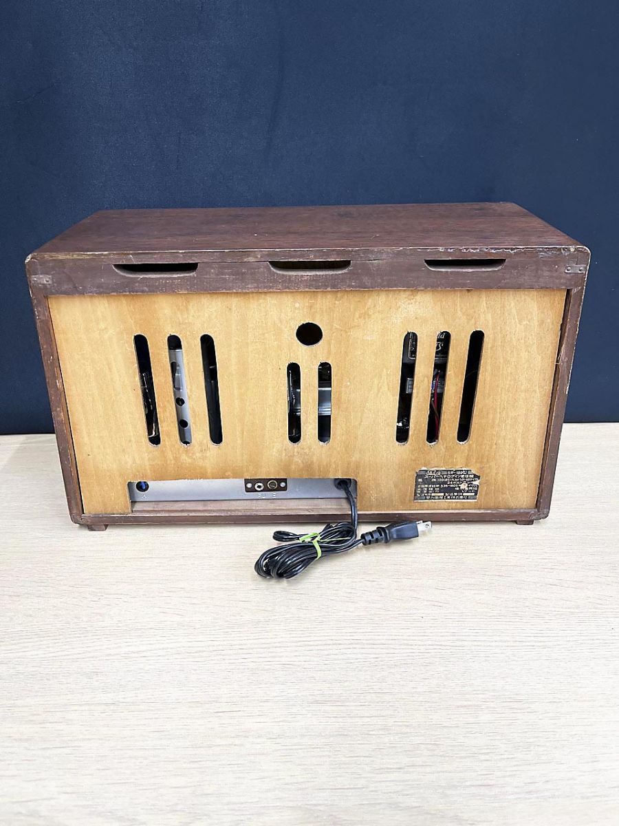 現状品 SHARP シャープ 真空管 ラジオ 5R-180 スーパーヘテロダイン