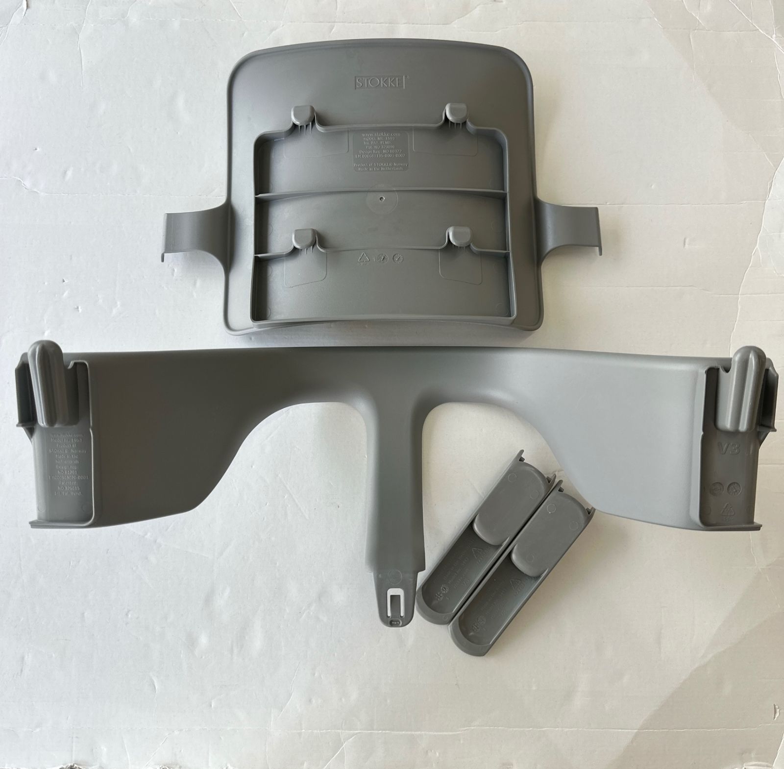 ストッケ トリップトラップ ベビーセット V3 グレー - メルカリ