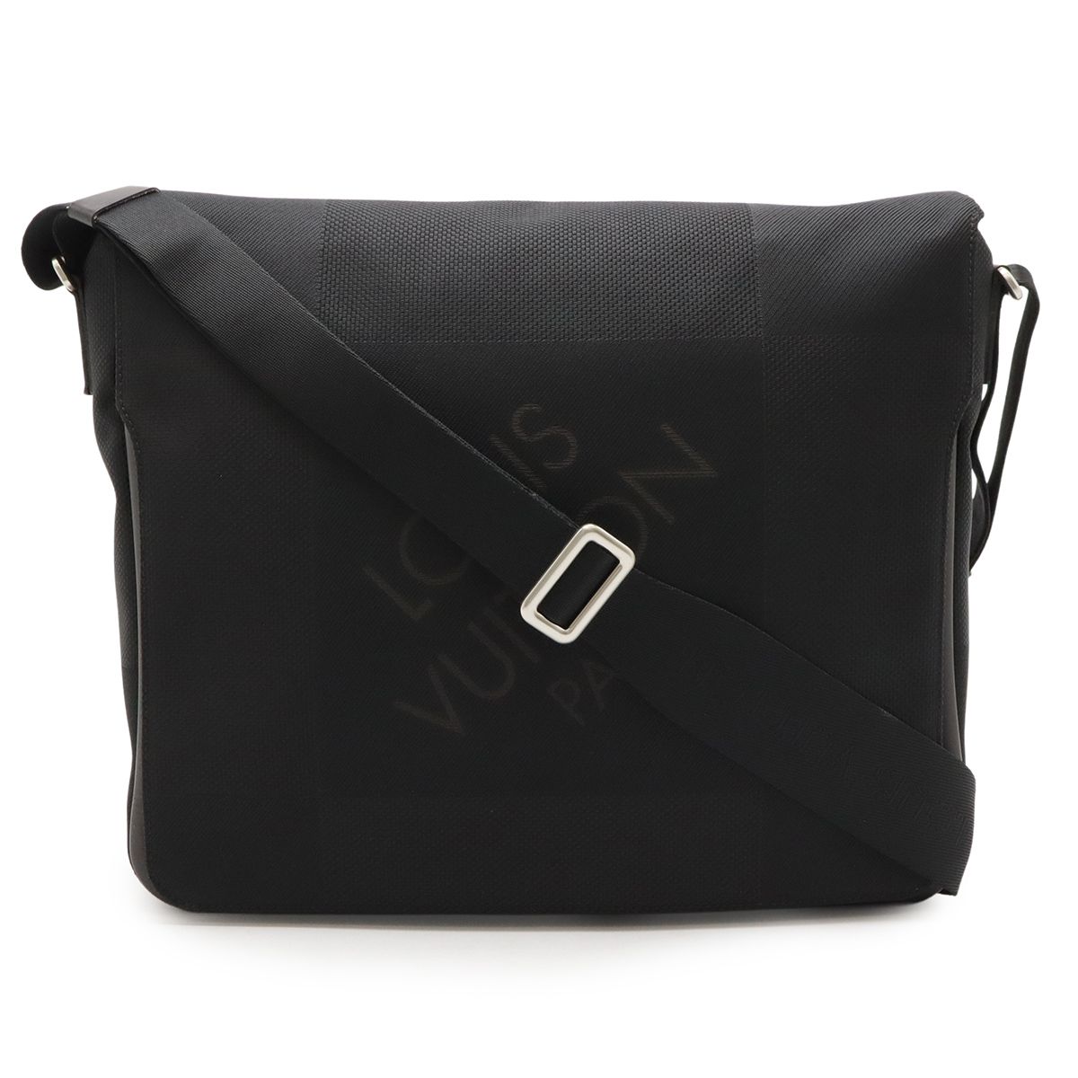 LOUIS VUITTON ルイ ヴィトン ダミエジェアン メサジェ ショルダーバッグ 斜め掛け キャンバス ノワール 黒 ブラック M 93032