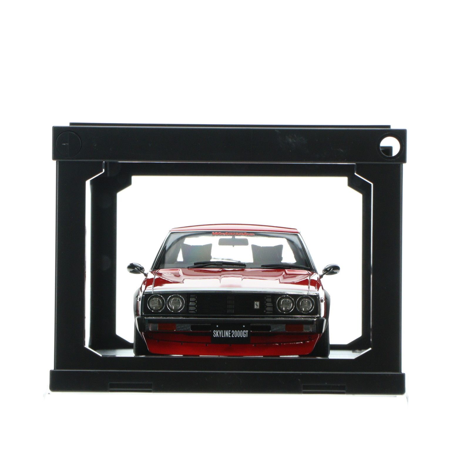 1/18 Nissan Skyline 2000 GT-ES C210(レッド) 完成品 ミニカー(IG3467