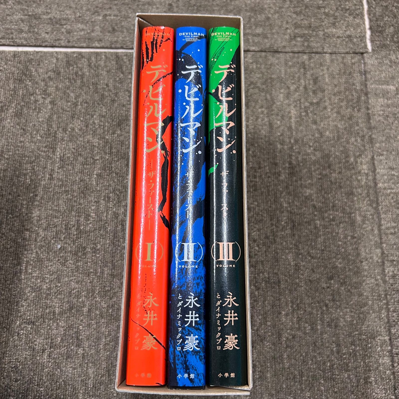 美品 デビルマン ザ・ファースト 1〜3全巻セット BOX付き - メルカリ