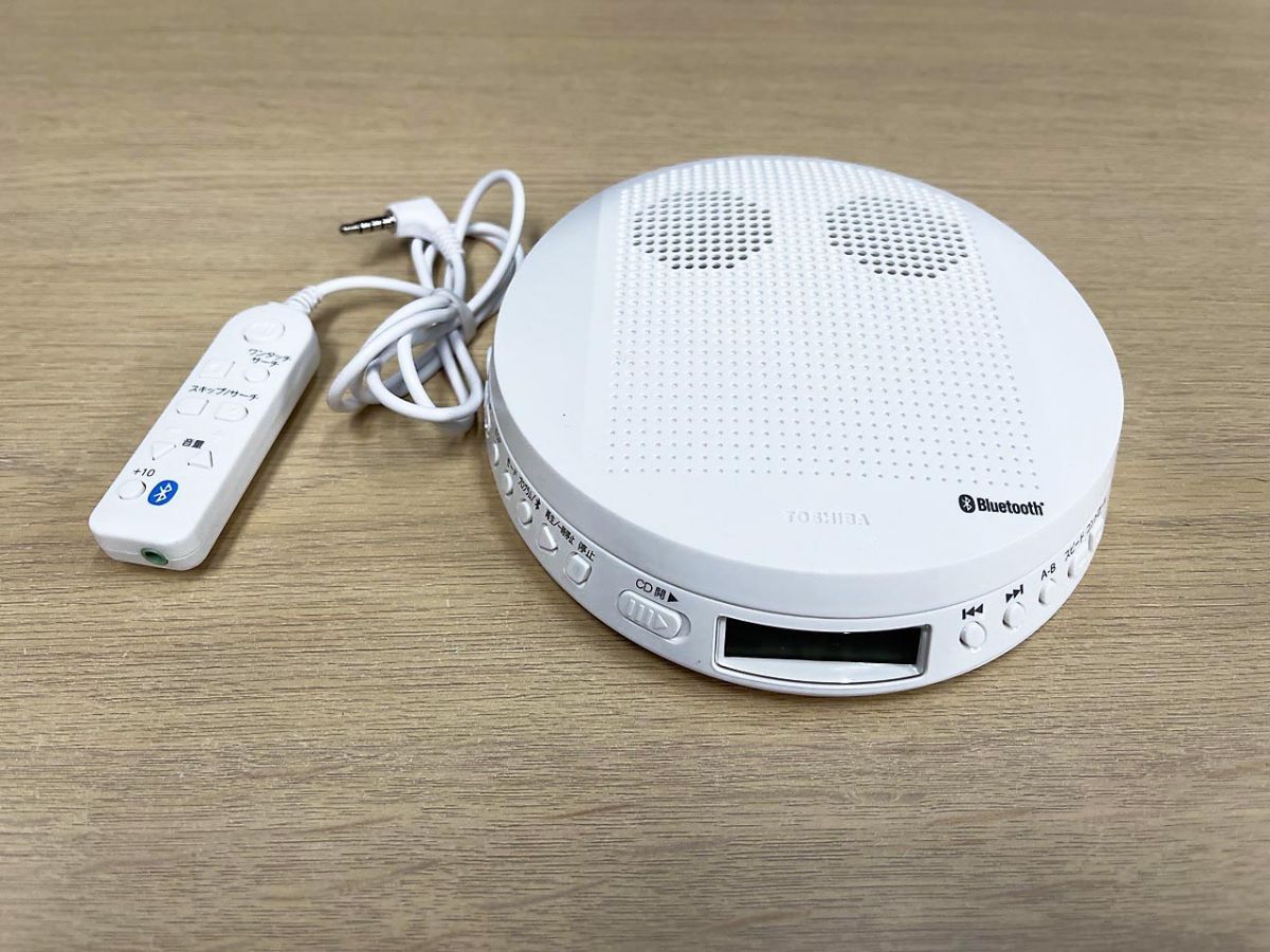 TOSHIBA 東芝 ポータブル CDプレーヤー 2022年製 TY-P50 - メルカリ