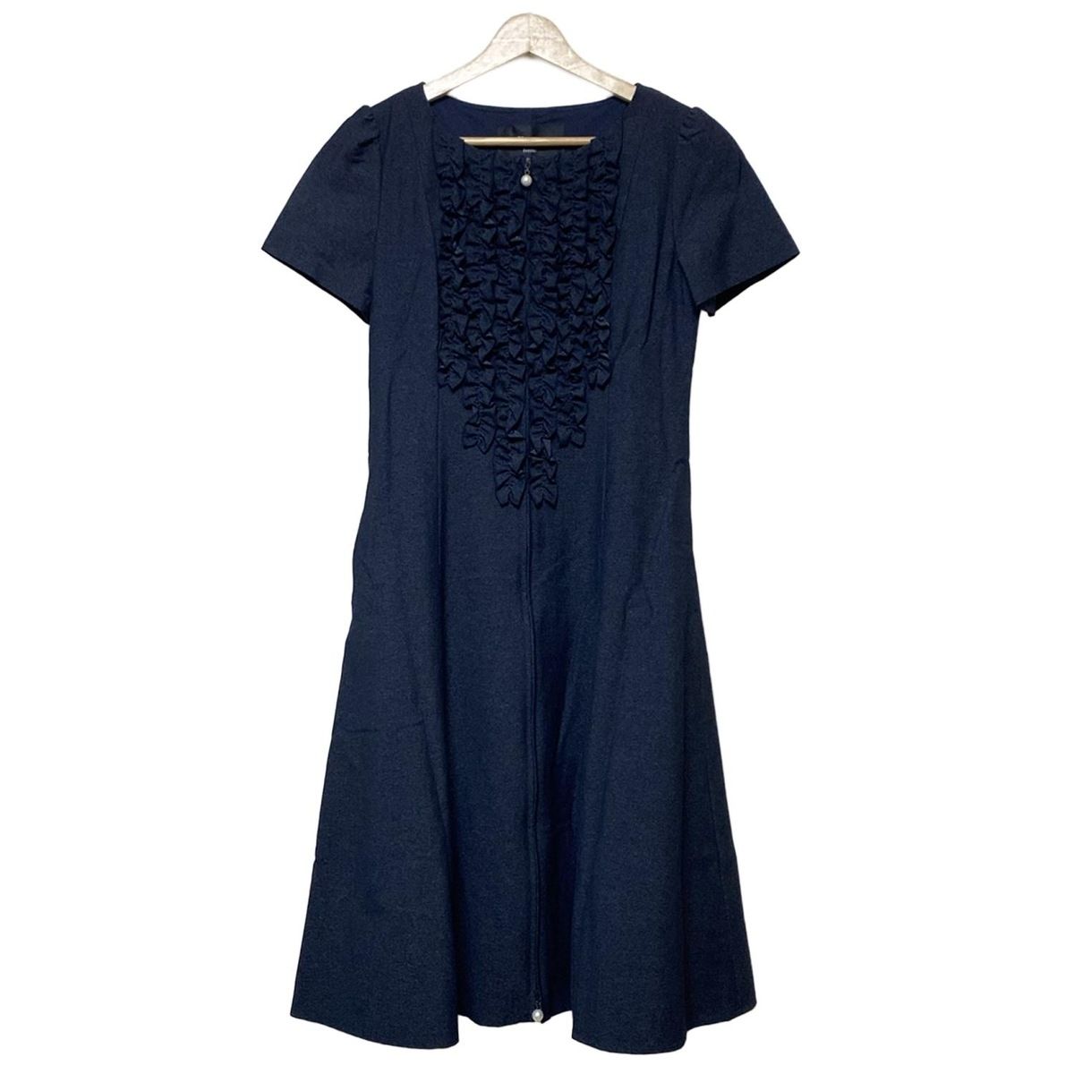 Rene(ルネ) ワンピース サイズ34 S レディース - ダークネイビー 半袖