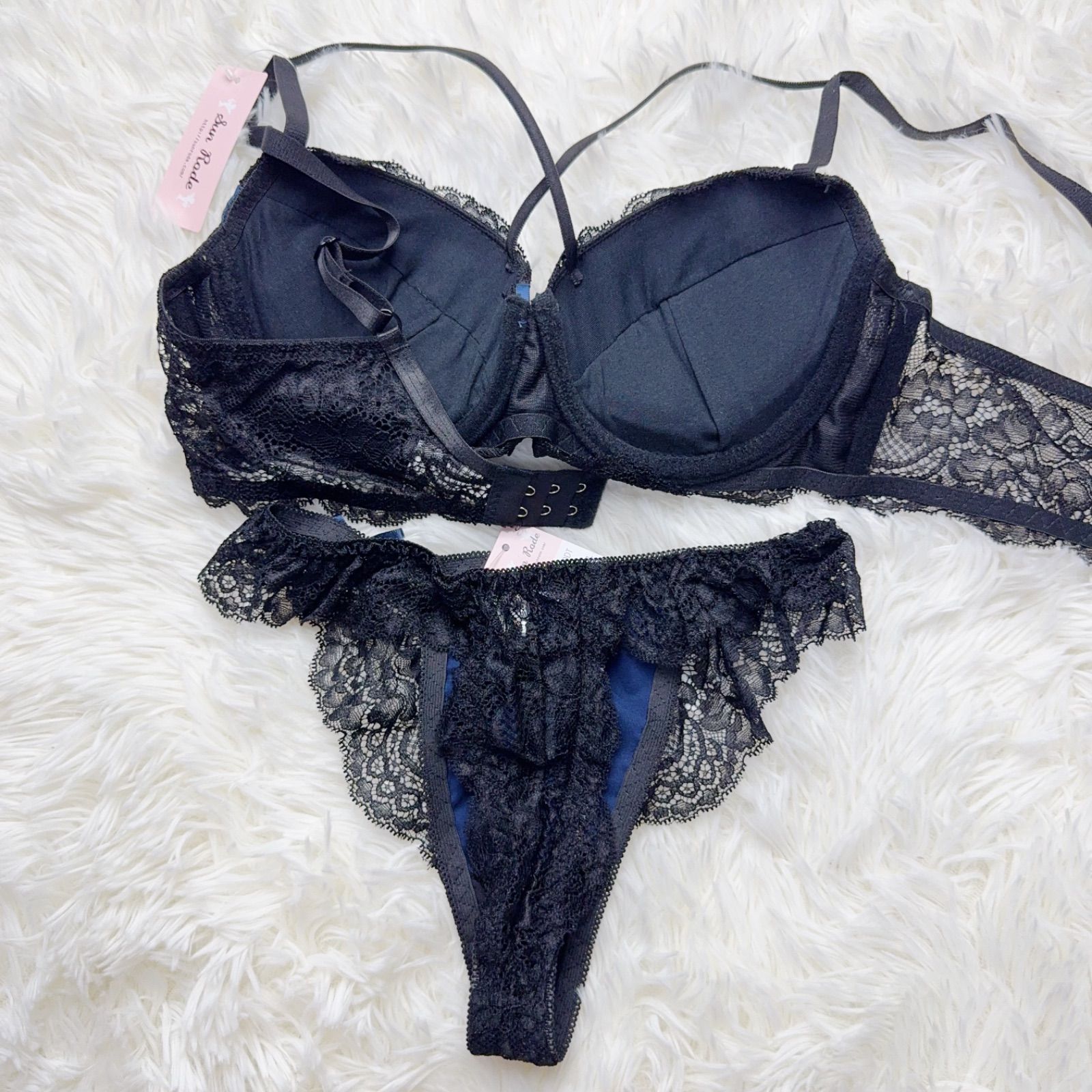 ブラショーツセット ブラジャーTバックセット E80/F75 マットサテン