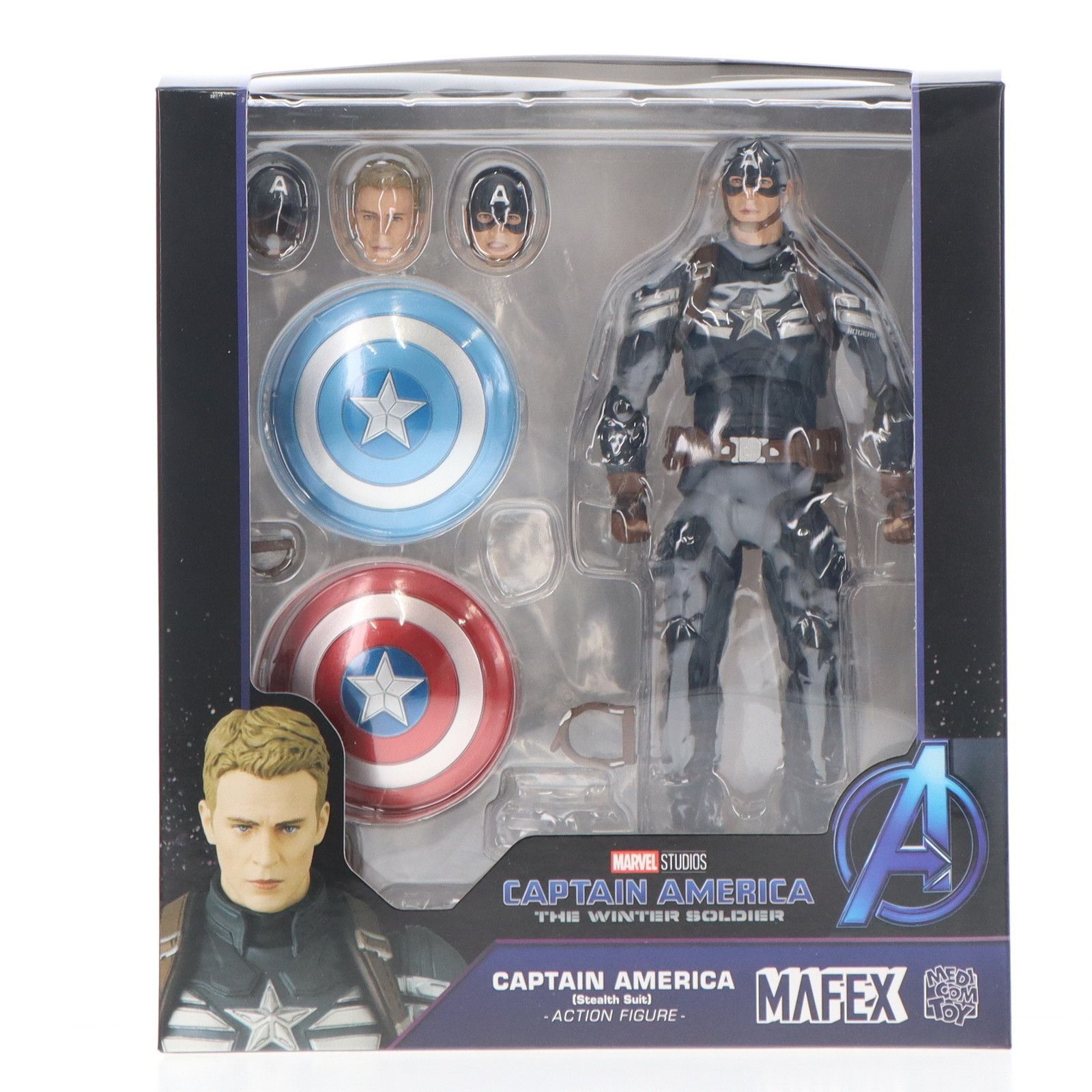 マフェックス No.202 MAFEX CAPTAIN AMERICA(Stealth Suit)(キャプテン