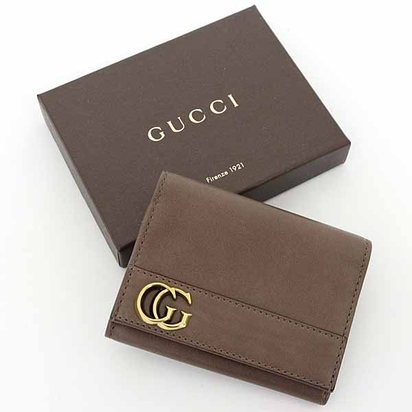 グッチ GUCCI GGマーモント カードケース 名刺入れ ダブルG レザー