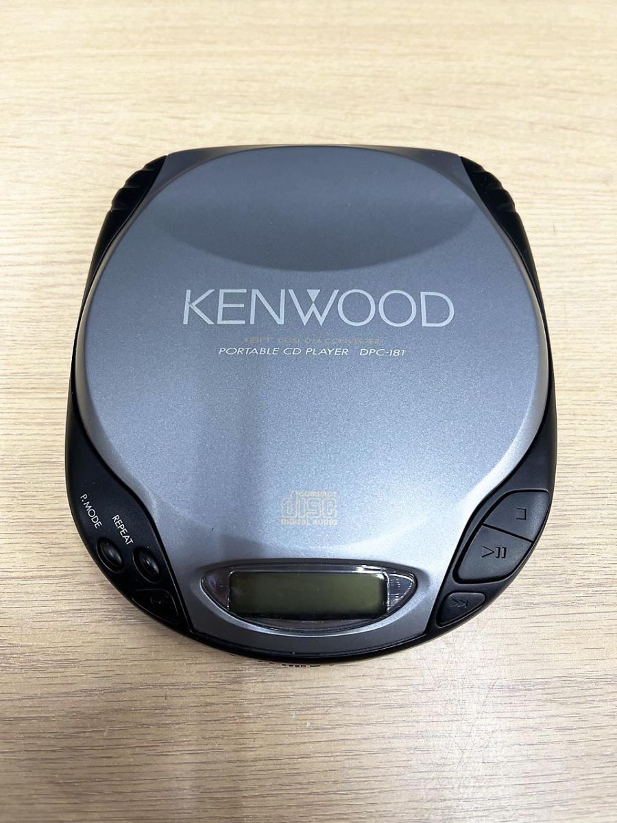 KENWOOD ケンウッド ポータブルCDプレーヤー DPC-181 - メルカリ