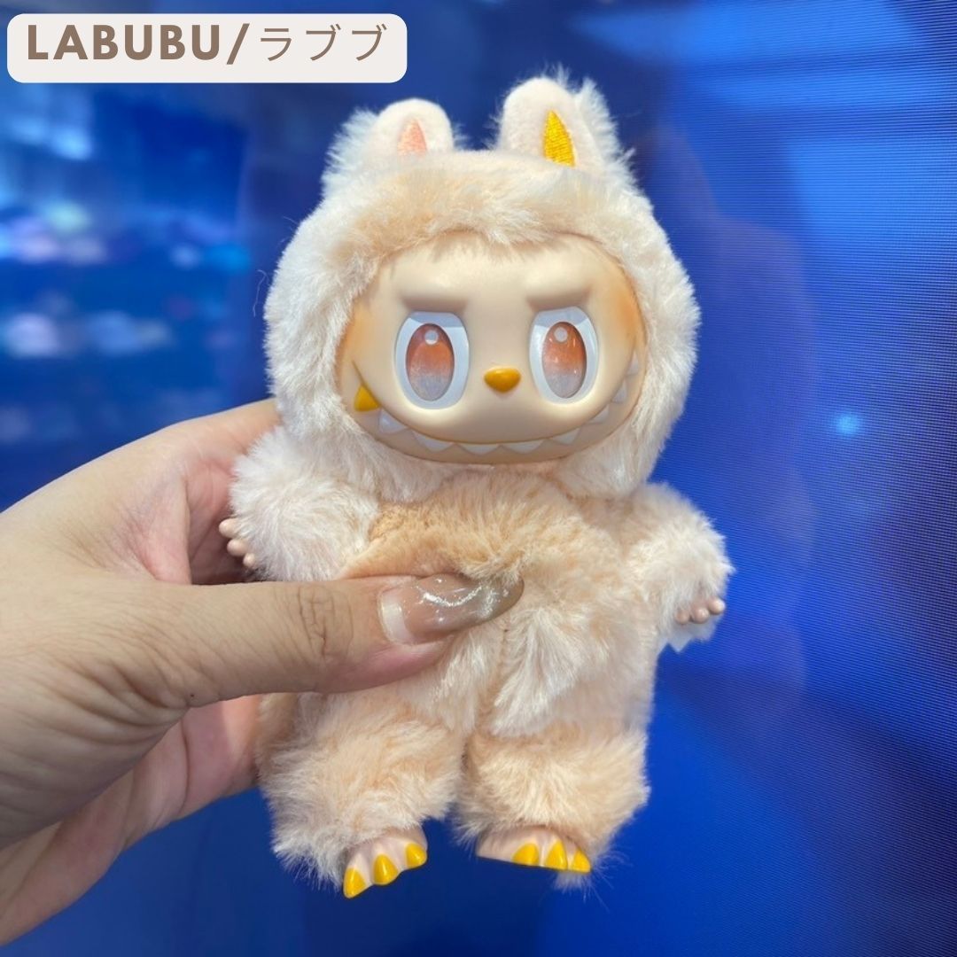 Labubu ラブブ ぬいぐるみ マスコット キーホルダー 最高 Lakers 着せ