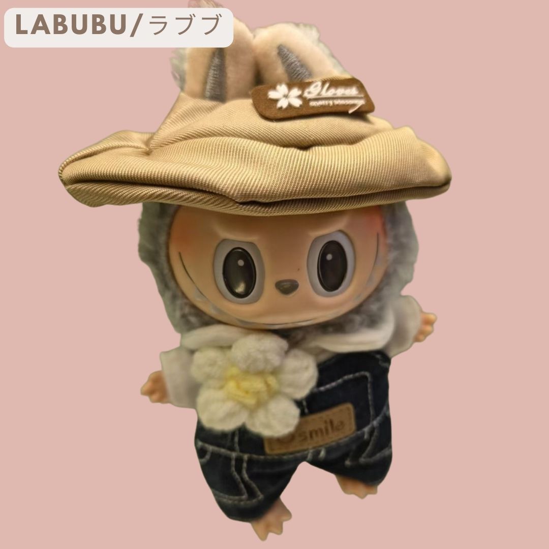 Labubu ラブブ ぬいぐるみ マスコット キーホルダ 着せ替え