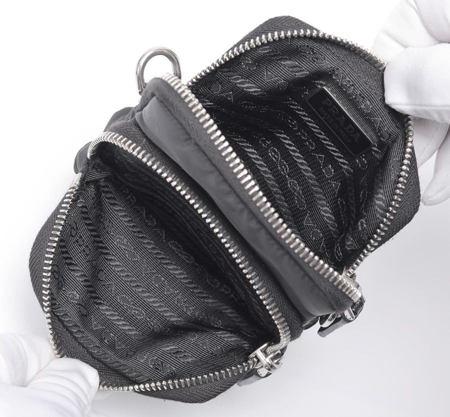 プラダ / PRADA Re-Nylon スマートフォンケース / ショルダーポーチ