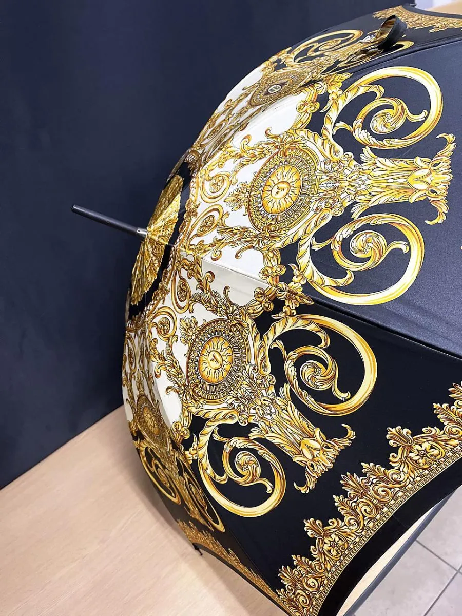 ヴェルサーチ GIANNI VERSACE 長傘 雨傘 バロック模様 全長88cm 雨具