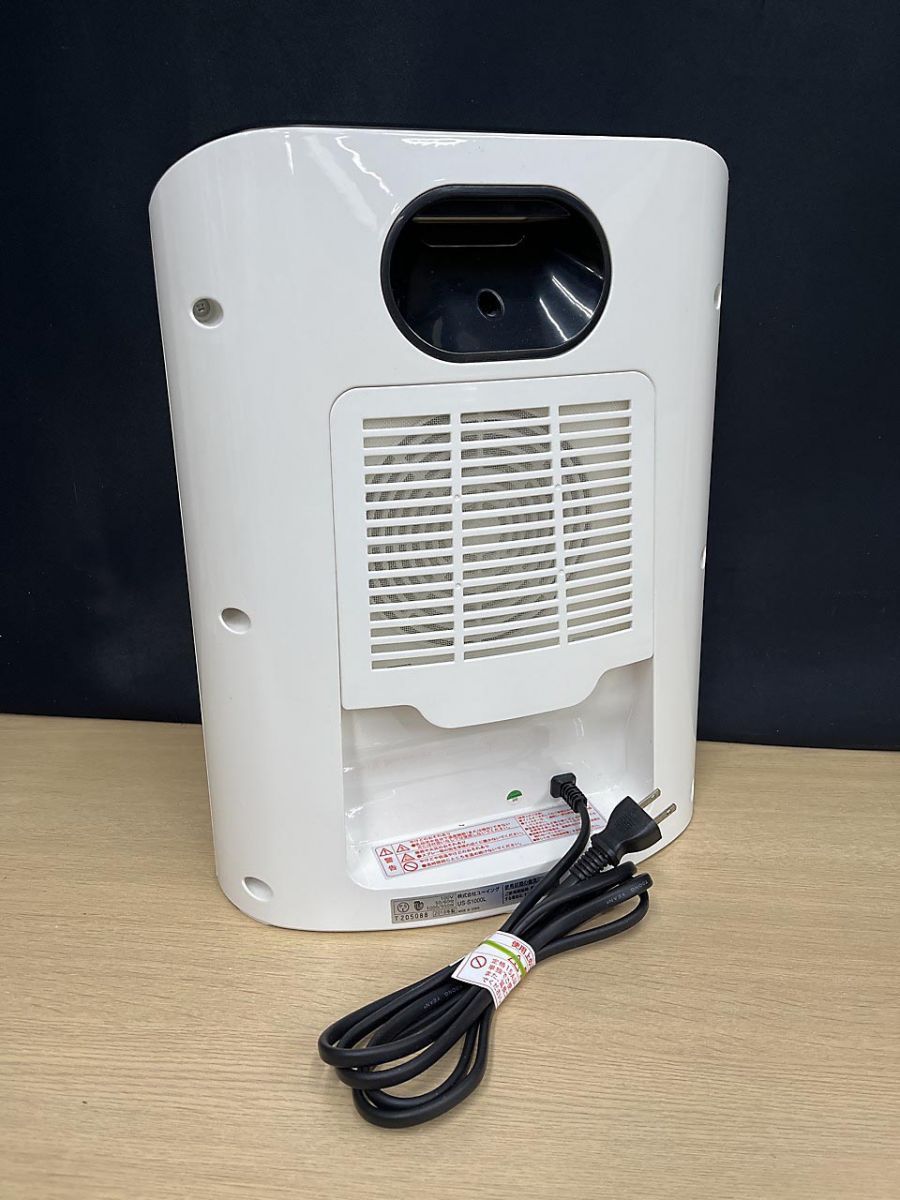 U-ING ユーイング セラミック ファンヒーター US-S1000L ホワイト 
