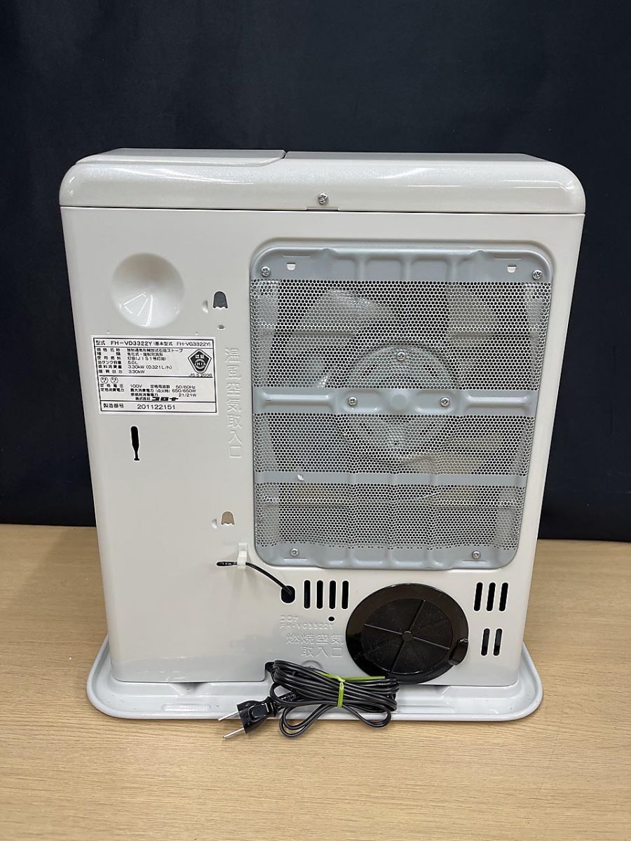 CORONA 石油ファンヒーター FH-VD3322Y 2022年製 ブラウン CORONA 石油