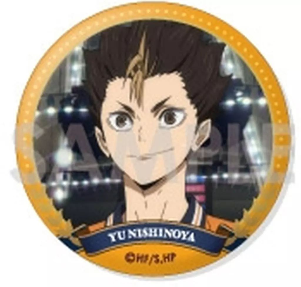 中古】バッジ・ビンズ 西谷夕 「ハイキュー!! トレーディング缶バッジ