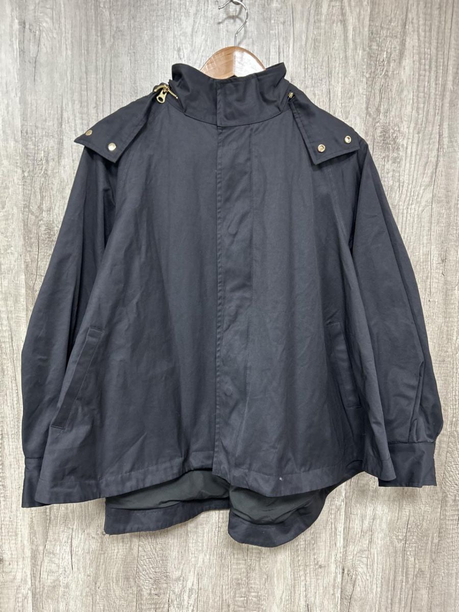 Emma Taylor エマテイラー マウンテンパーカー フ プルオーバー sizeF 黒 レディース