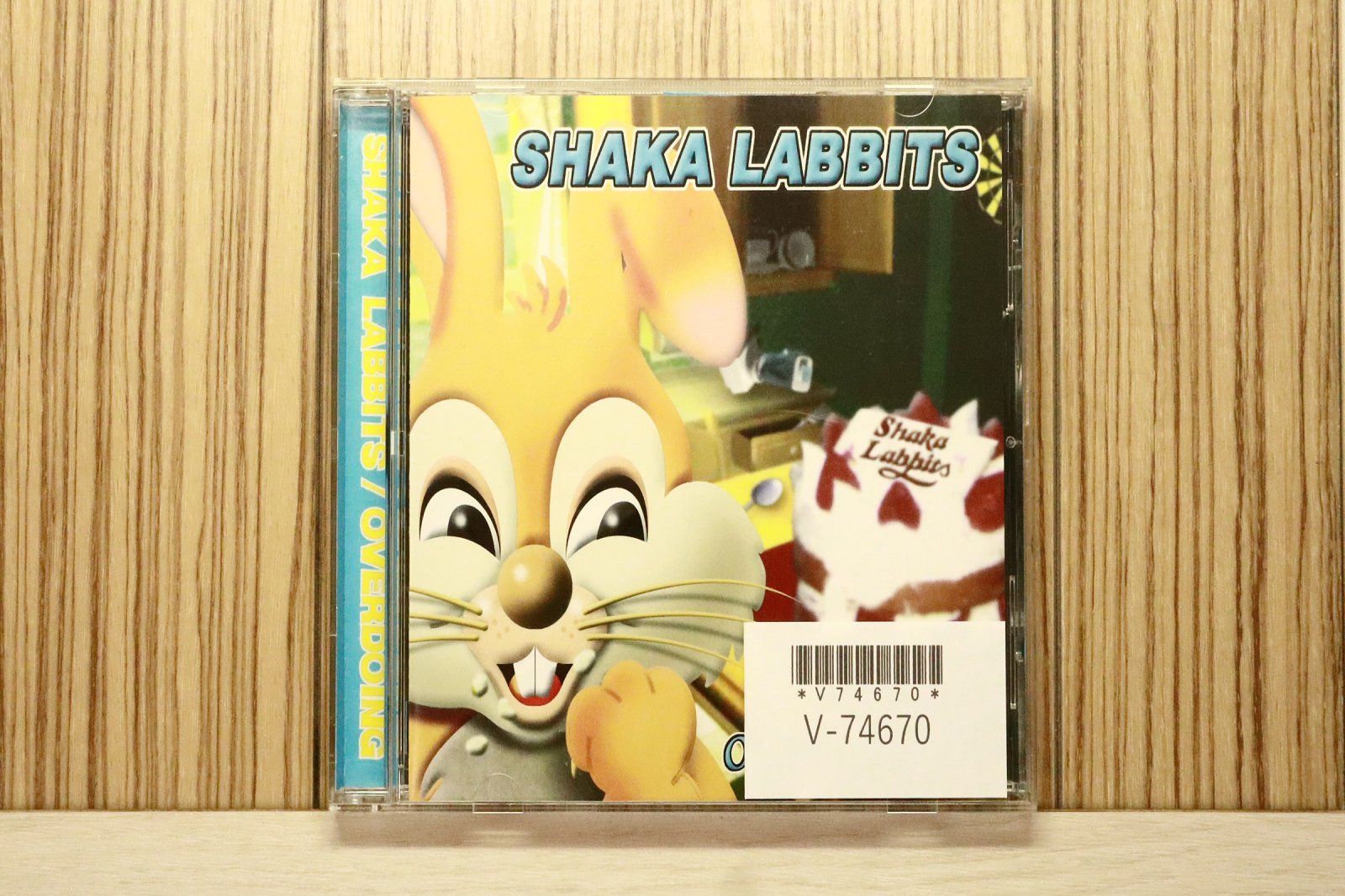 国内盤CD☆シャカラビッツ/SHAKALABBITS□ OVERDOING 【LTDC013