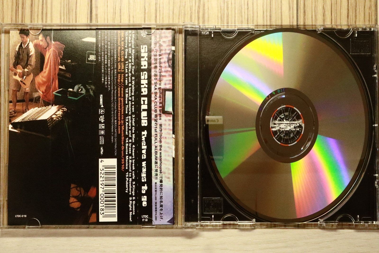 国内盤CD☆スカスカクラブ/SKA SKA CLUB□ twelve ways to go