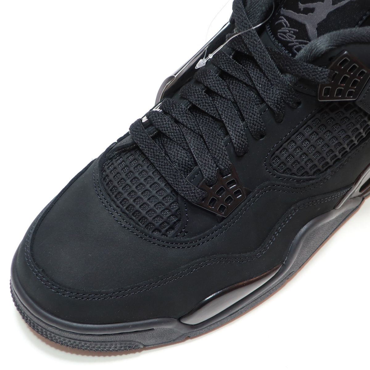 NIKE AIR JORDAN 4 RETRO BLACK CAT BLACK/BLACK-LT GRAPHITE ( ナイキ 