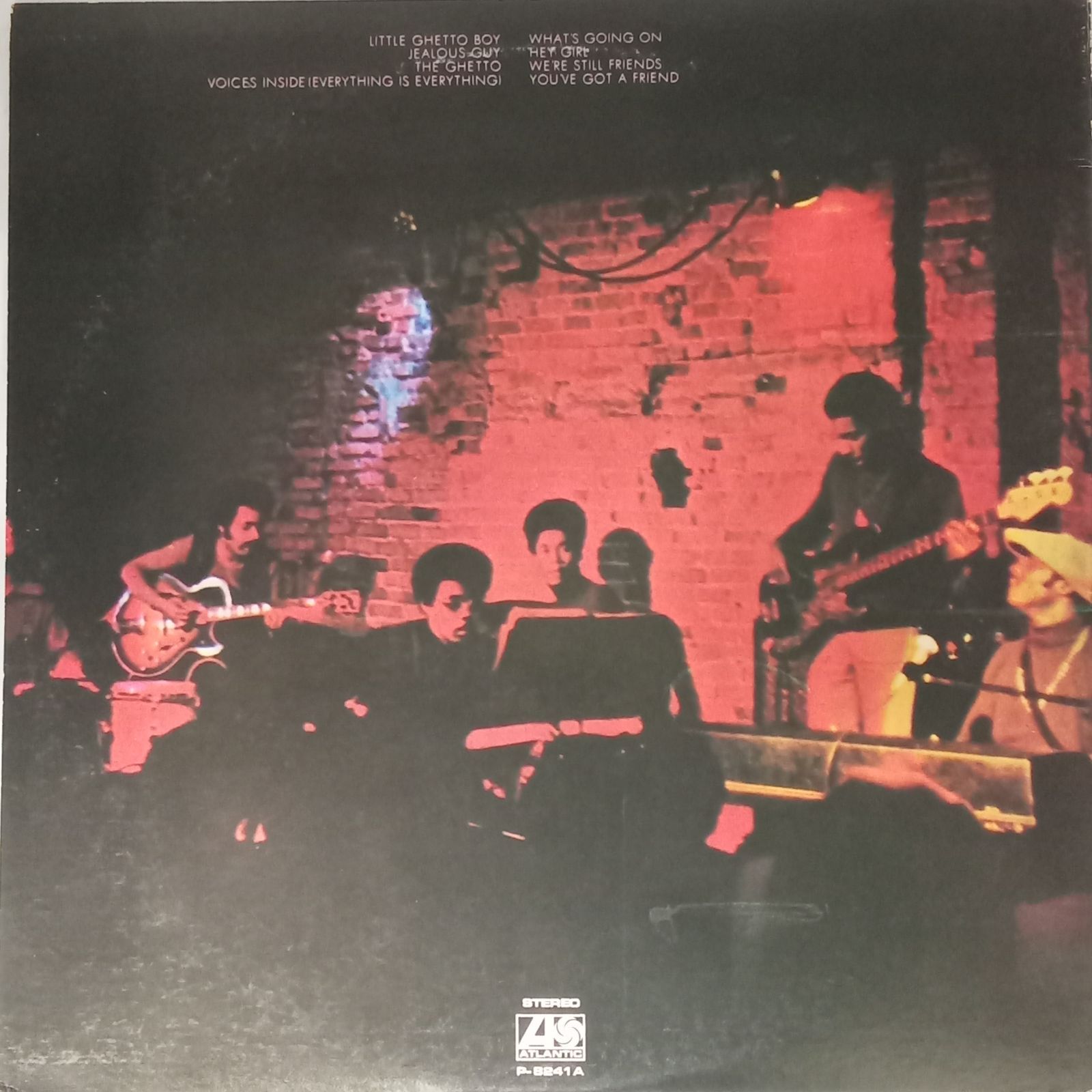 ダニー・ハサウェイ（Donny Hathaway） – ライヴ（Live） – P8241A