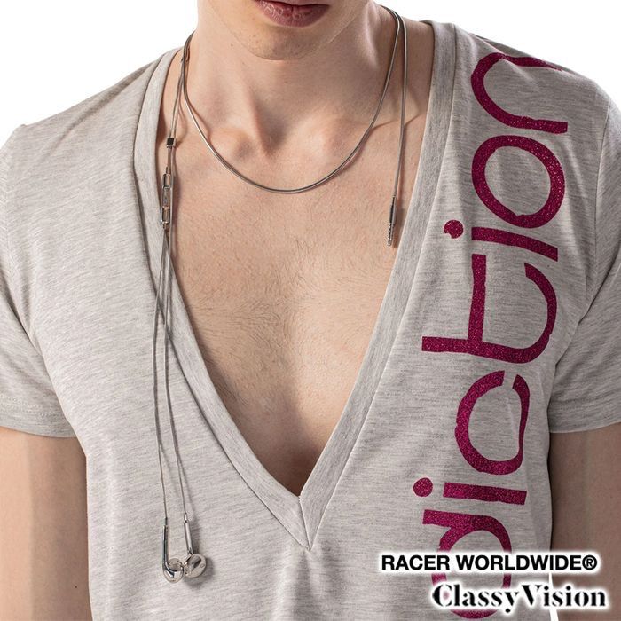 Racer Worldwide イヤホンネックレス シルバー - メルカリ