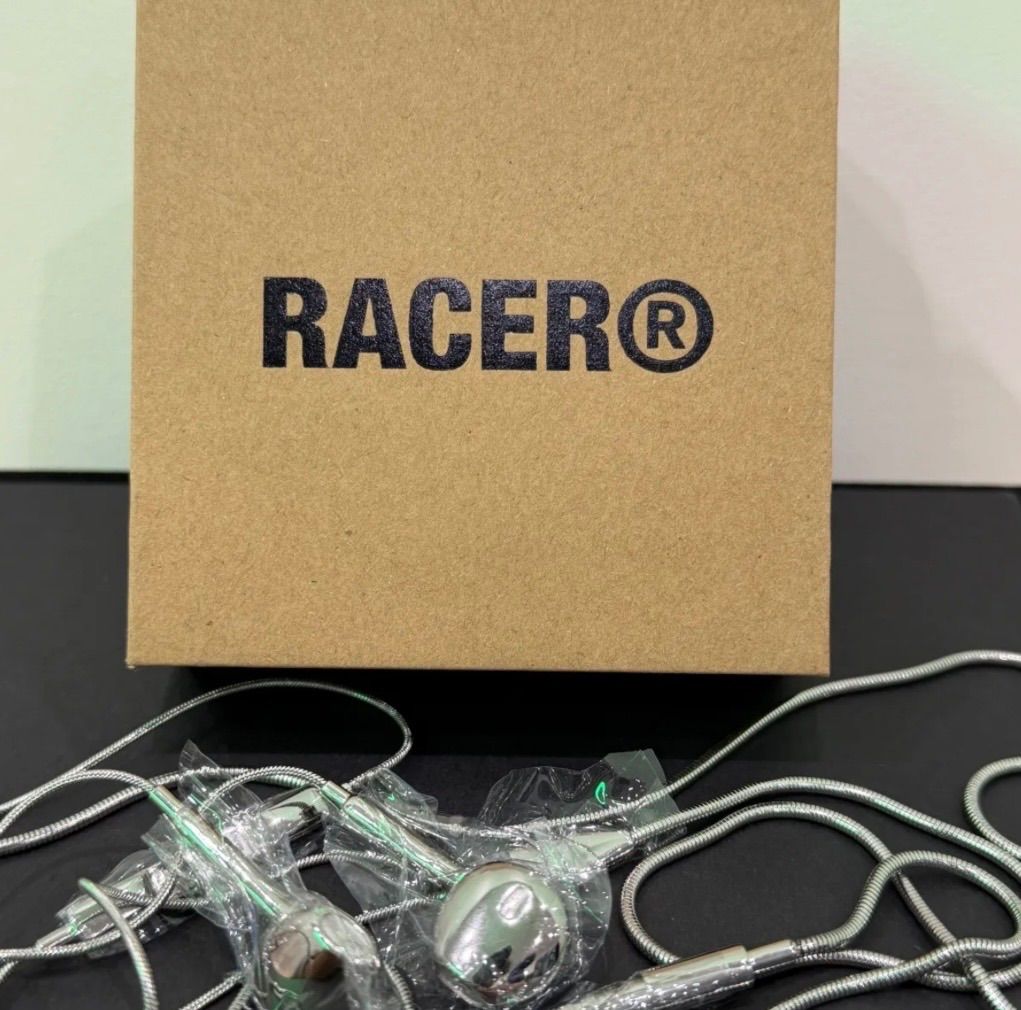 Racer Worldwide イヤホンネックレス シルバー - メルカリ