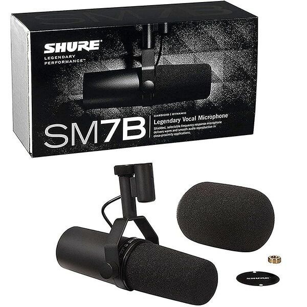 新品 未使用 SHURE シュア ダイナミックマイク SM7B カーディオイド SHURE カーディオイド型 ダイナミック マイク SM7B《国内正規品 2年