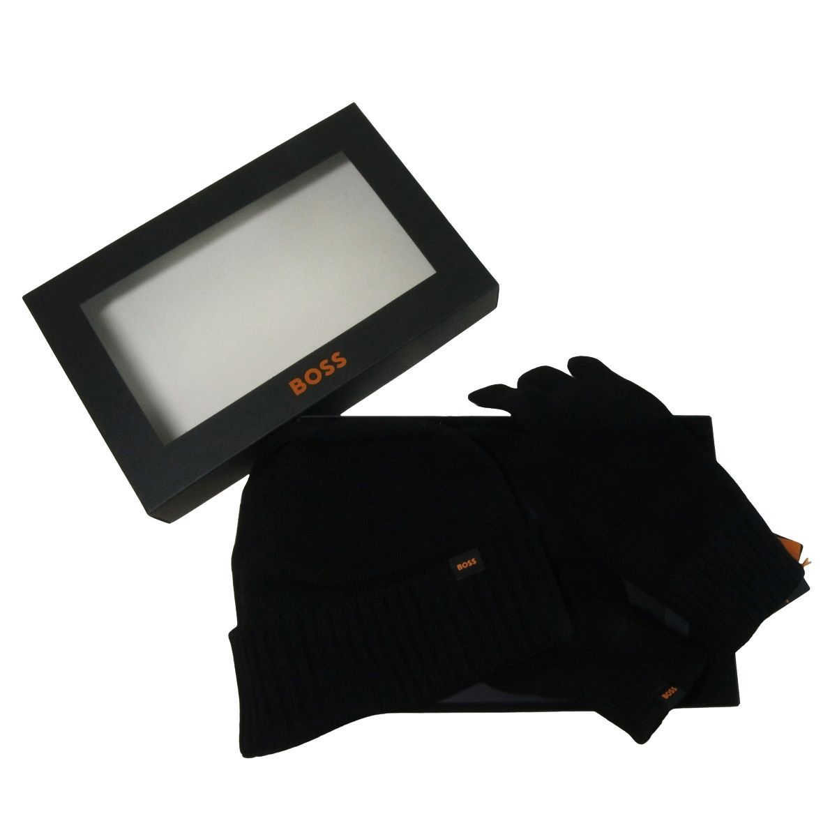 HUGO BOSS ヒューゴボス ボス ギフトセット ニットビーニー＆グローブ ニットキャップ ニット帽 帽子 手袋 Kalipso HB 570