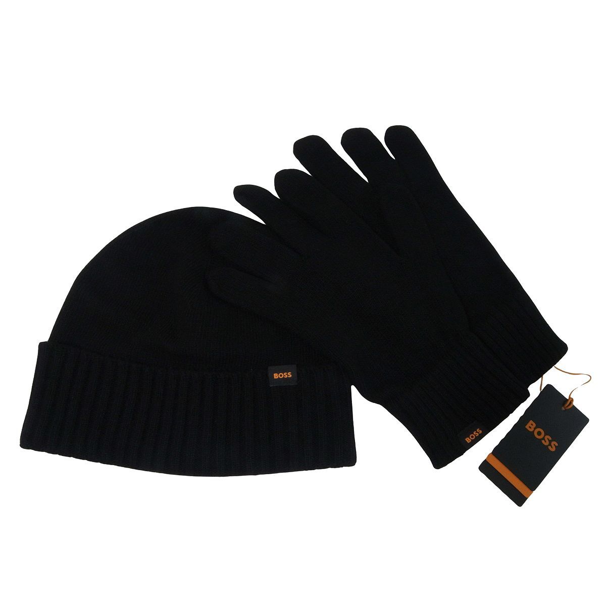 HUGO BOSS ヒューゴボス ボス ギフトセット ニットビーニー＆グローブ ニットキャップ ニット帽 帽子 手袋 Kalipso HB-570