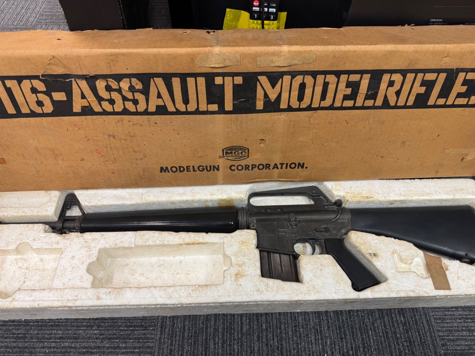 ジャンク品】MGC M-16 アサルトライフル モデルガン - メルカリ