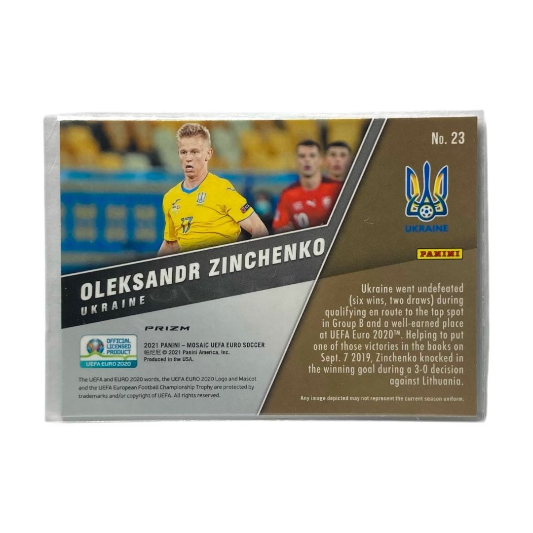PANINI サッカーカード MOSAIC UEFA EURO PRIZM OLEKSANDR ZINCHENKO