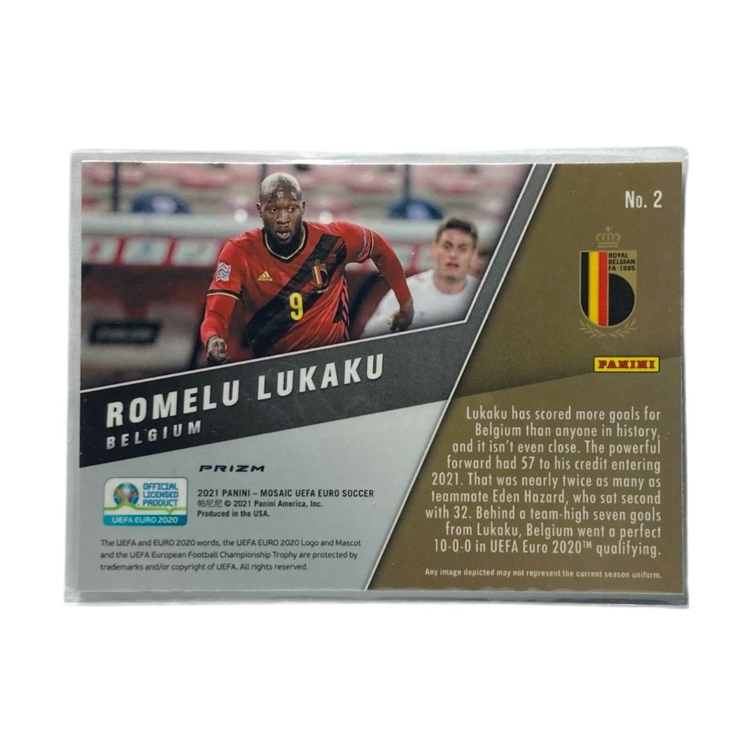 PANINI サッカーカード MOSAIC UEFA EURO PRIZM ROMELU LUKAKU BELGIUM