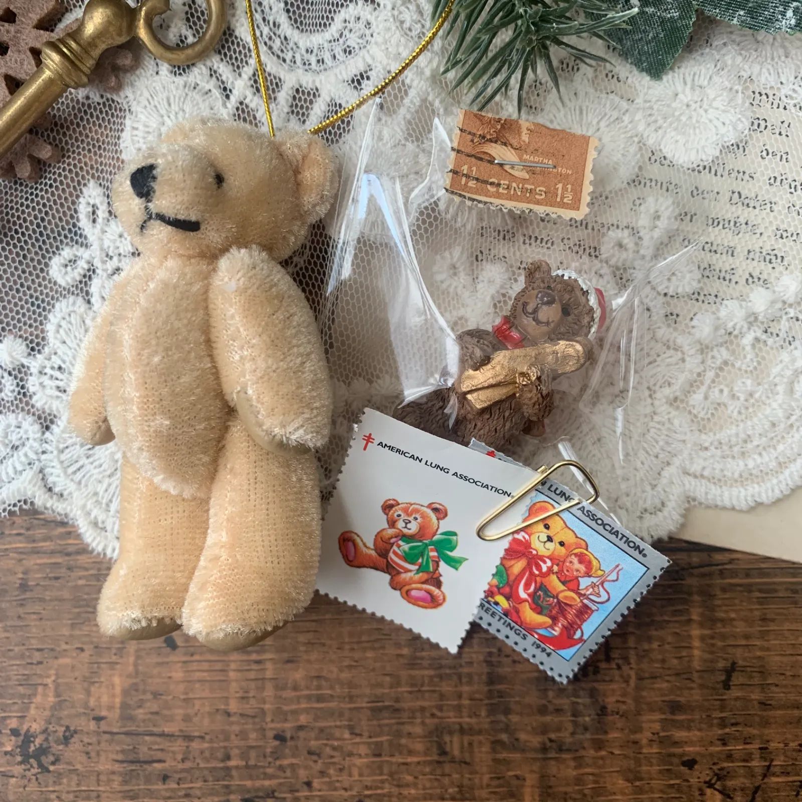 ヴィンテージ ドイツ 絵本 小さなベア クリスマス ギフトセット