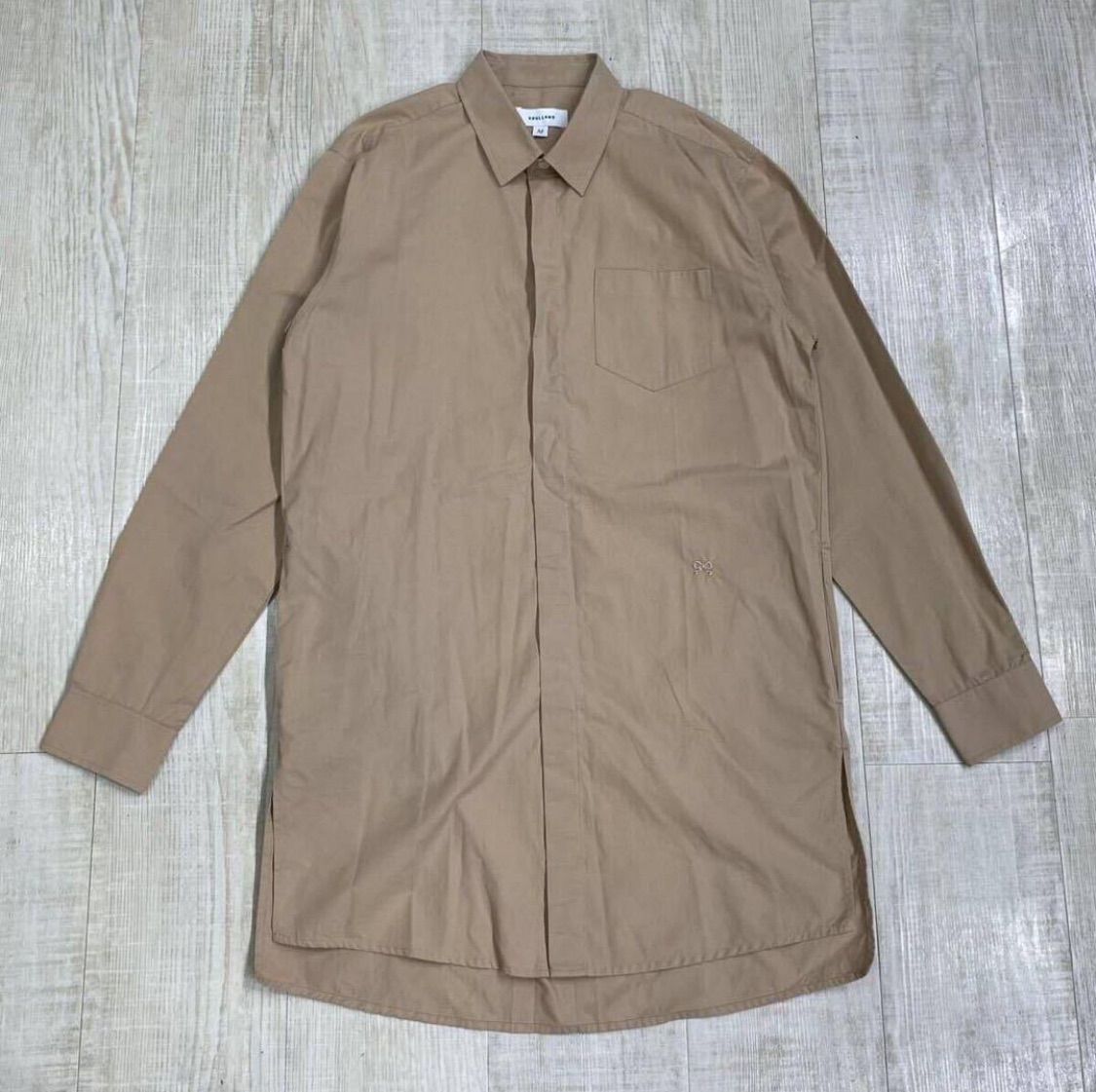 SOULLAND Fly Front Long Sleeves Shirt ソウルランド フライ フロント