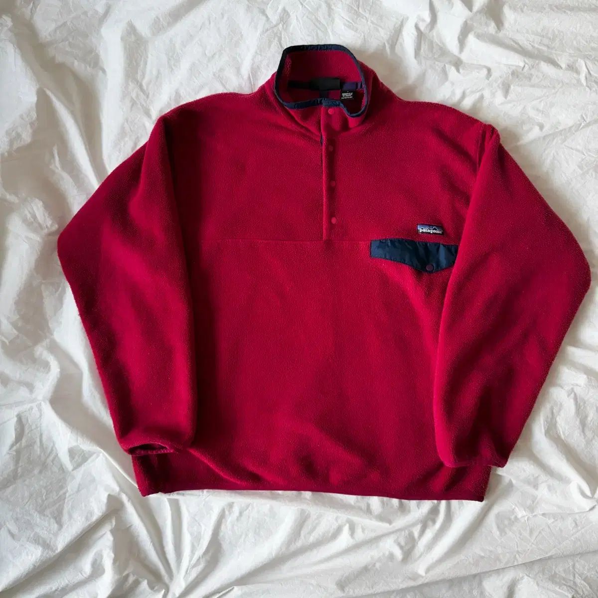 L パタゴニア Synchilla シンチラ ボルドーCOLOR ジャマイカ産