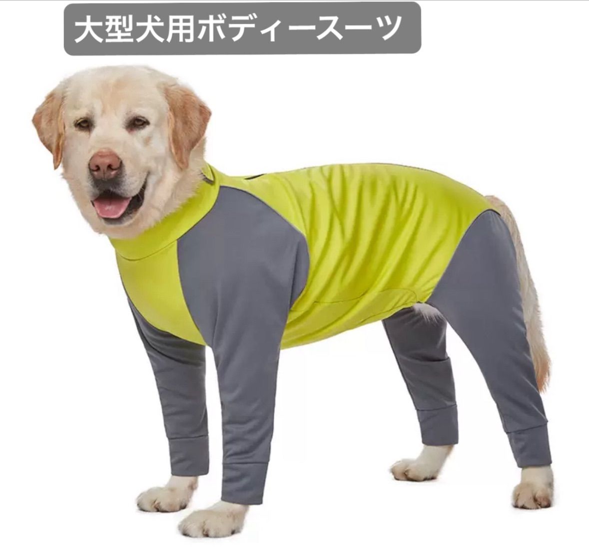 ペット用】大型犬用 犬服 ボディスーツ 毛落ち 雪遊び 汚れ防止 - メルカリ