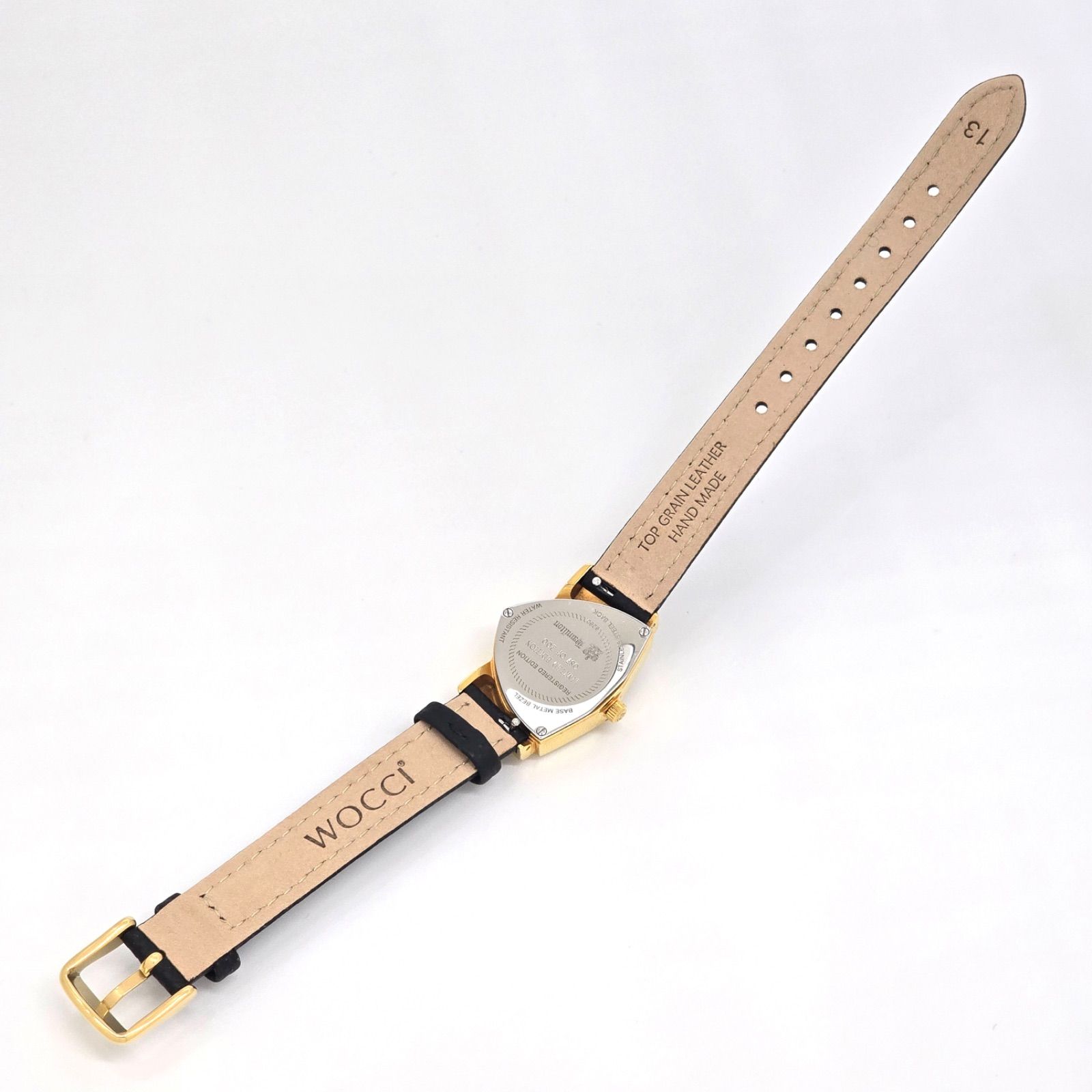 HAMILTON ベンチュラ ゴールド　革ベルト　レディース HAMILTON ハミルトン ベンチュラ レディース腕時計 クォーツ 電池交換