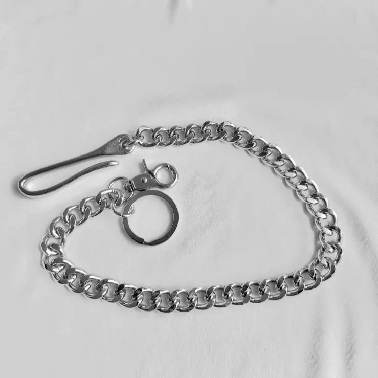 シルバー チェーン リング ブレスレット ネックレス ウォレット