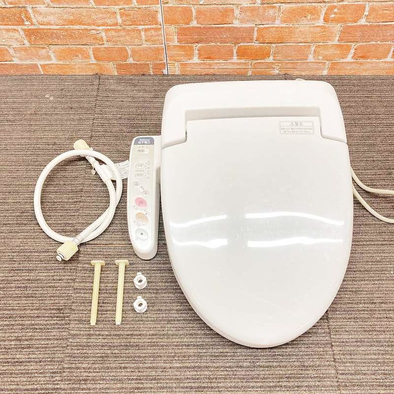 品 ヒビあり National ナショナル 電気温水便座 ウォシュレット シャワートイレ CH 633 S WS ホワイト