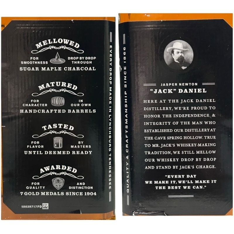 未開栓1996年 ジャックダニエル Old No.7 750ml 43% 赤帯