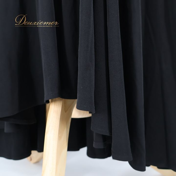 社交ダンス 衣装 スカート ブラック系 タカダンス TAKA DANCE 黒 日本