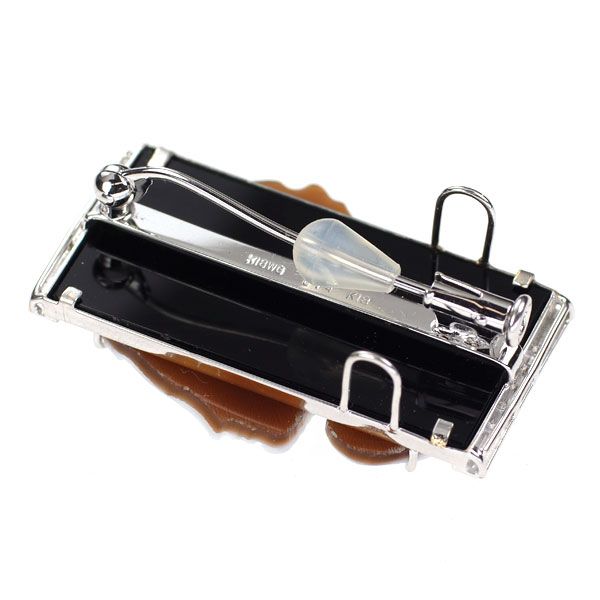 イォヴォーノ フランチェスカ K18YG/WG シェルカメオ オニキス