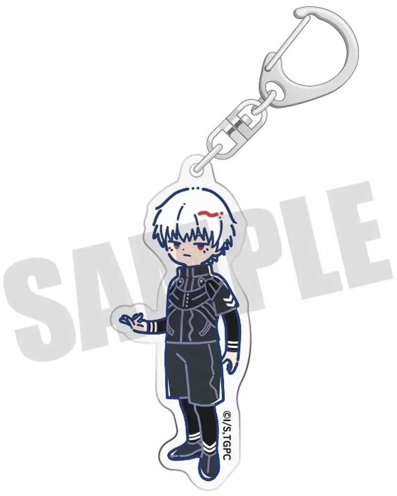中古】キーホルダー 金木研(白髮) 「東京喰種トーキョーグール れとぽ