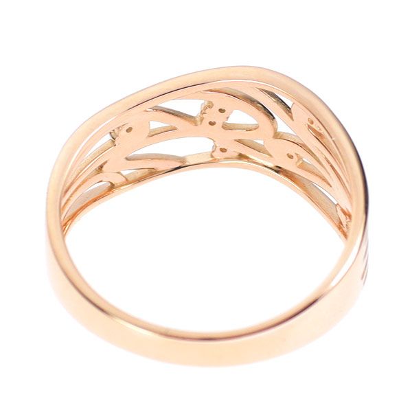 K10PG ダイヤモンド リング - メルカリ