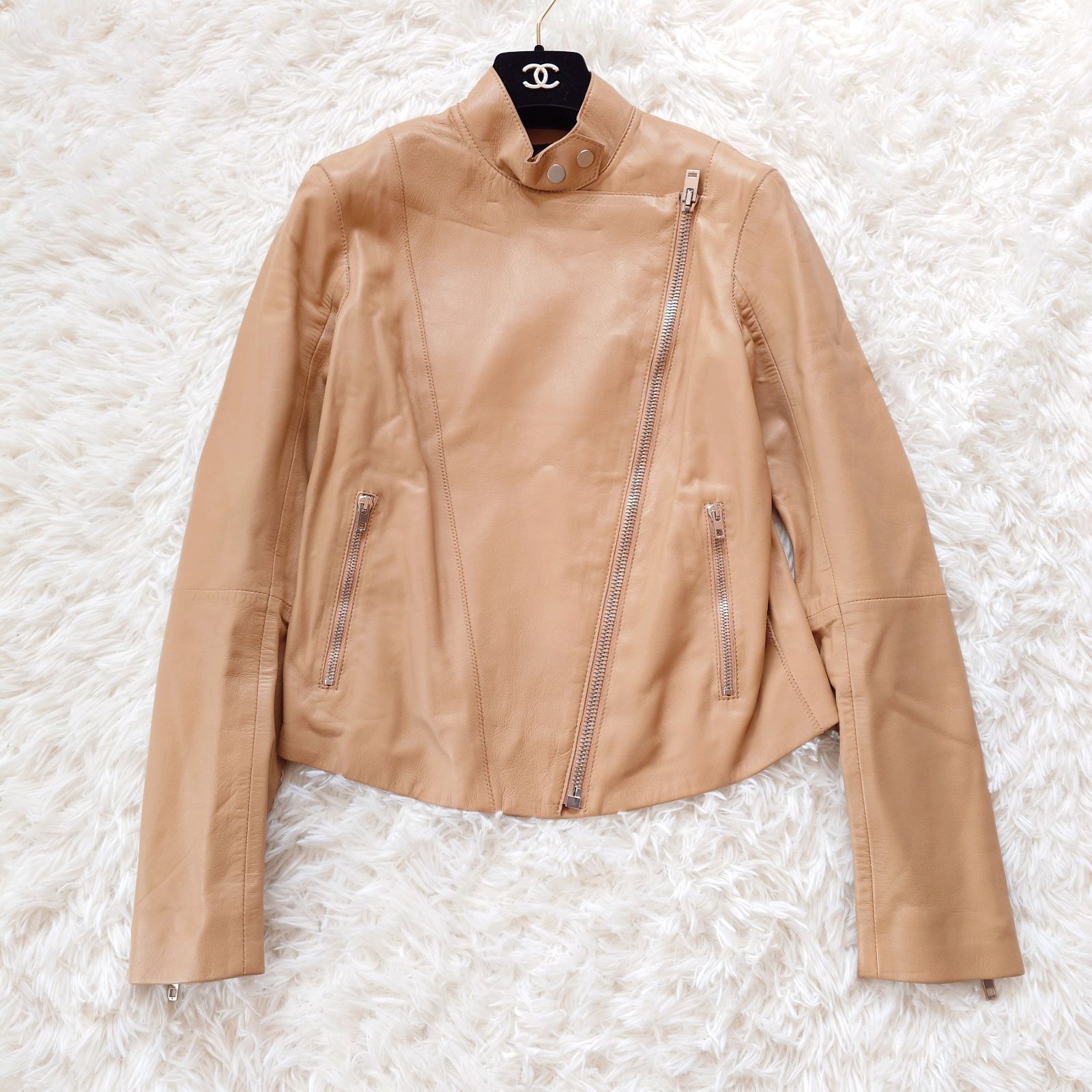 Josephレディース羊革ジャケットМ特価セール フェイクレザージャケット 通販【ニッセン】