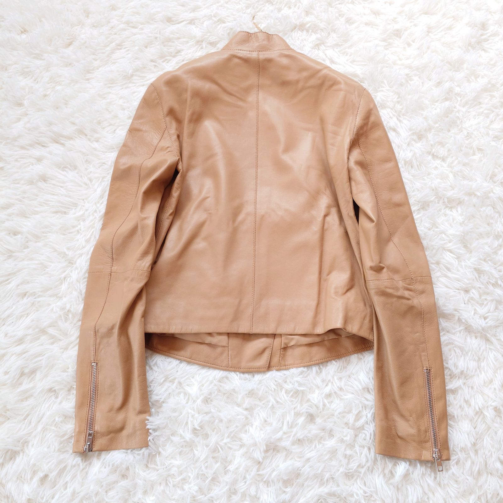 美品 ジョゼフ JOSEPH ダブル ライダースジャケット レザージャケット