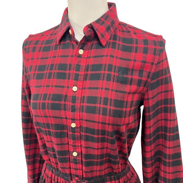 ポロラルフローレン POLO RALPH LAUREN ワンピース チェック柄 シャツ